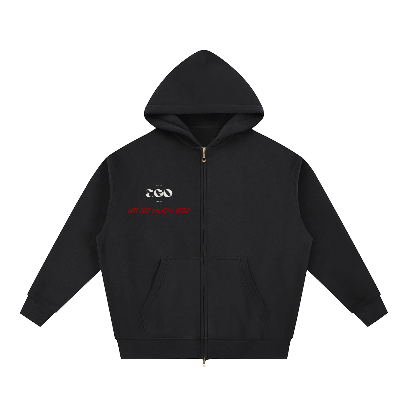 Essential Oversized Fleece Boxy Hoodie