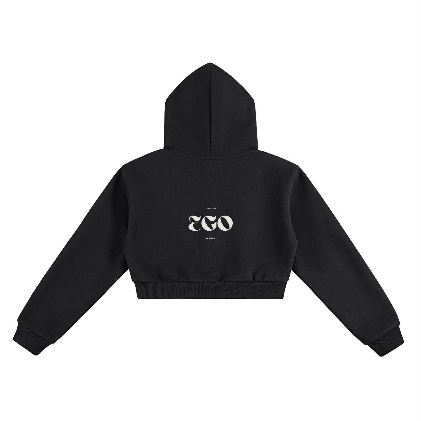Essential Cropped Hoodie